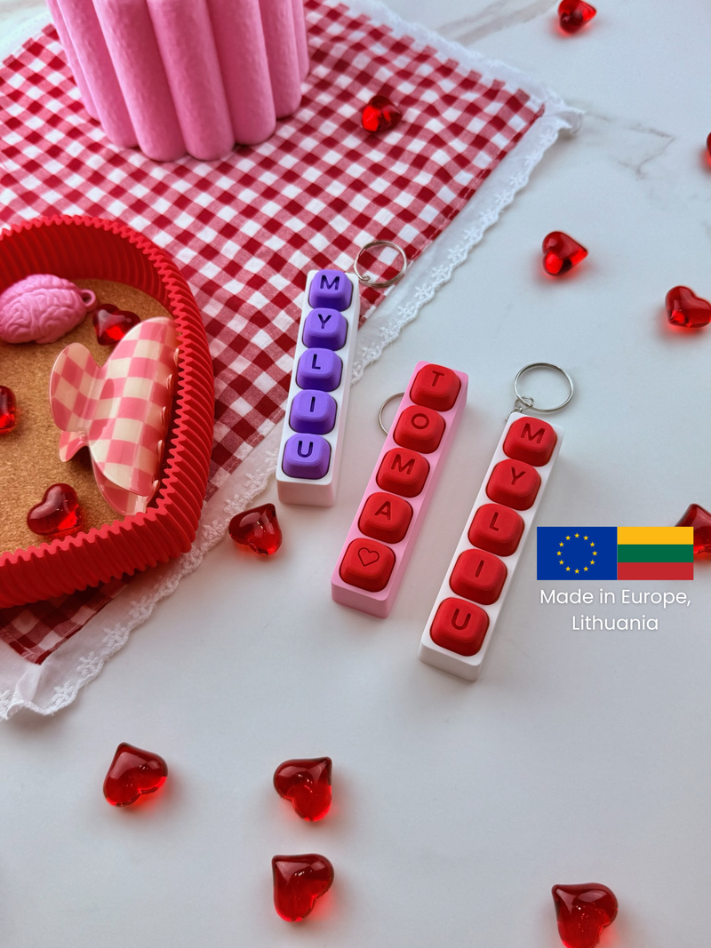 Personalized Keychain Fidget 